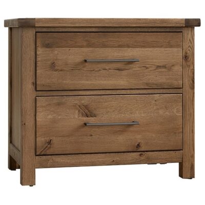 Dovetail Bedroom 2-Drawer Nightstand