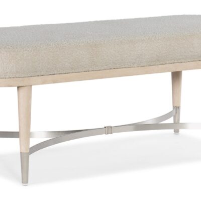 Nouveau Chic Upholstered Bench