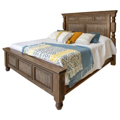 Stone Brown Queen Bed