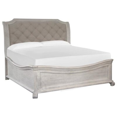 Lenah Run Queen Sleigh Bed with Shaped Footboard