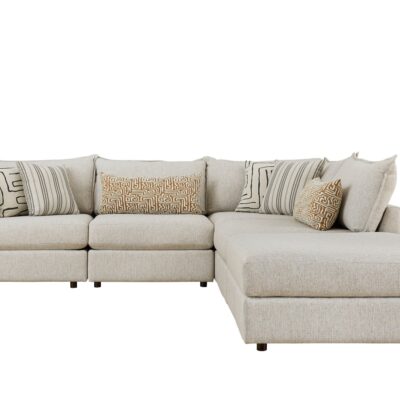 7000 DURANGO PEWTER Sectional with Ottoman