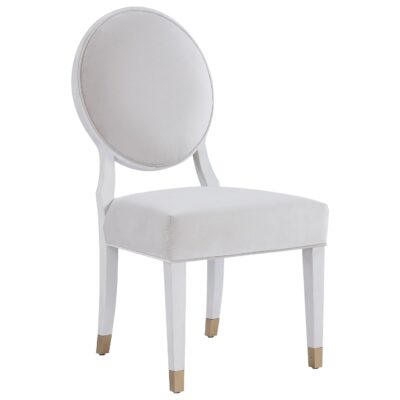 Love. Joy. Bliss.-Miranda Kerr Home Oval Back Side Chair