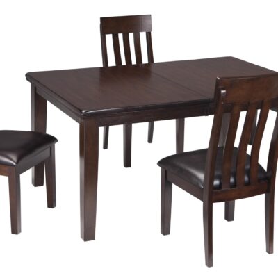 Haddigan 5-Piece Dining Room Table & Side Chair Set