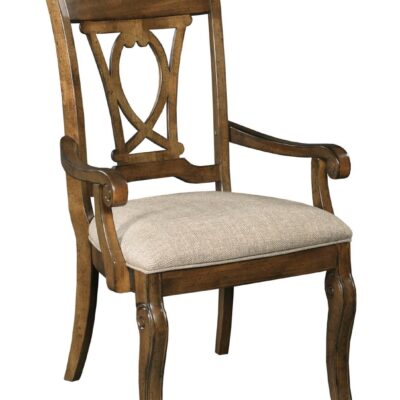 Portolone Harp Back Arm Chair