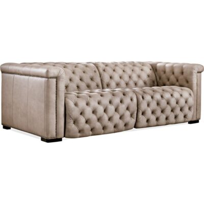 Savion Power Leather Motion Sofa